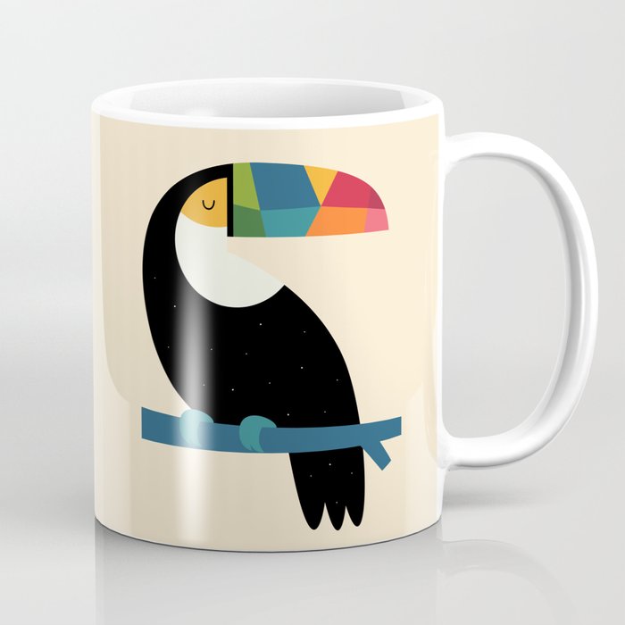 Rainbow Toucan Coffee Mug