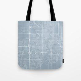Fargo Map, USA - Slate Tote Bag