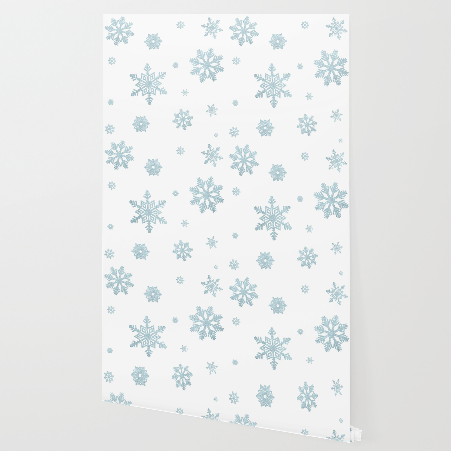 Glitter Snowflakes Wallpaper By Avenger Society6