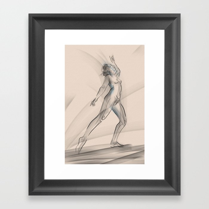 Dance Move Framed Art Print