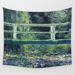 Water Lilies Monet, Art Print Wall Tapestry