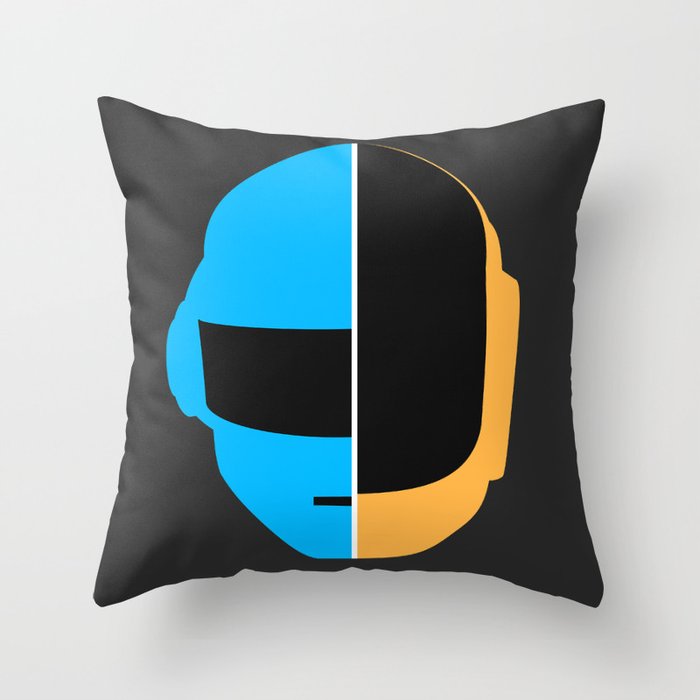Daft Punk Throw Pillow