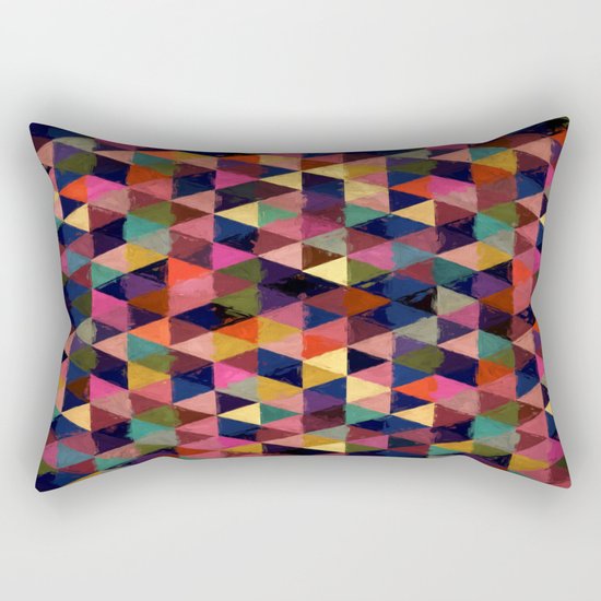 Abstract #374 Rectangular Pillow