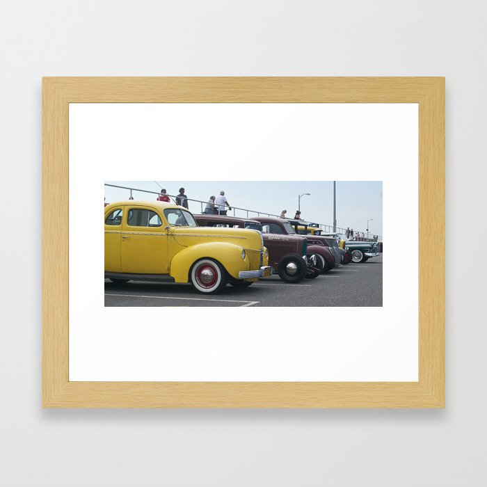 Classic Cars Framed Art Print