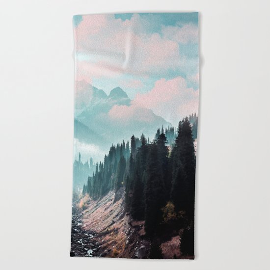 The Juxtaposed Creation #society6 #decor #buyart Beach Towel