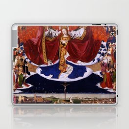 Coronation of the Virgin - Enguerrand Quarton (1454) Laptop Skin