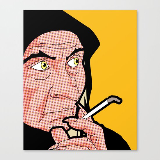 The secret life of heroes - QueenWitchSmoke Canvas Print