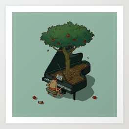 Piano Art Prints Society6