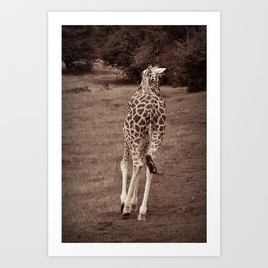 Running free Art Print