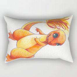 Little Charming Salamander Rectangular Pillow