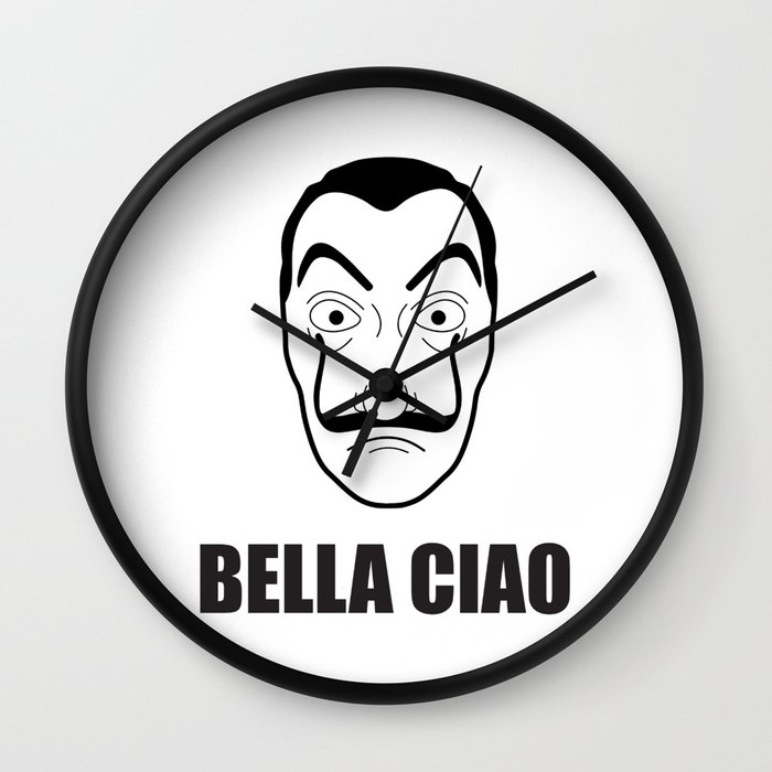 La Casa De Papel Money Heist Wall Clock By Koiosdesign Society6