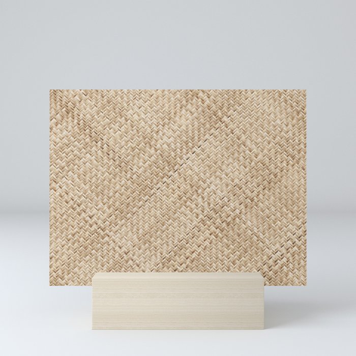 Basket Weaving Mini Art Print