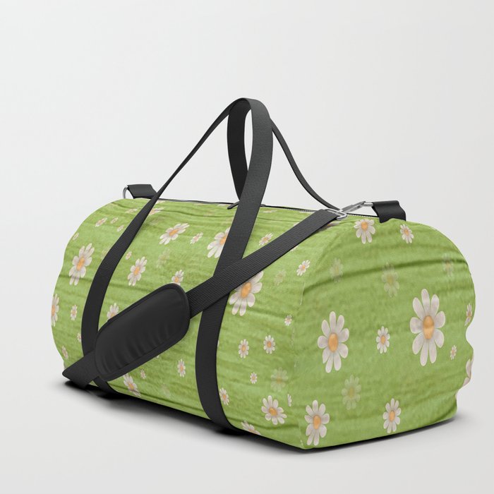 Flower on Wood Collection #7 Duffle Bag
