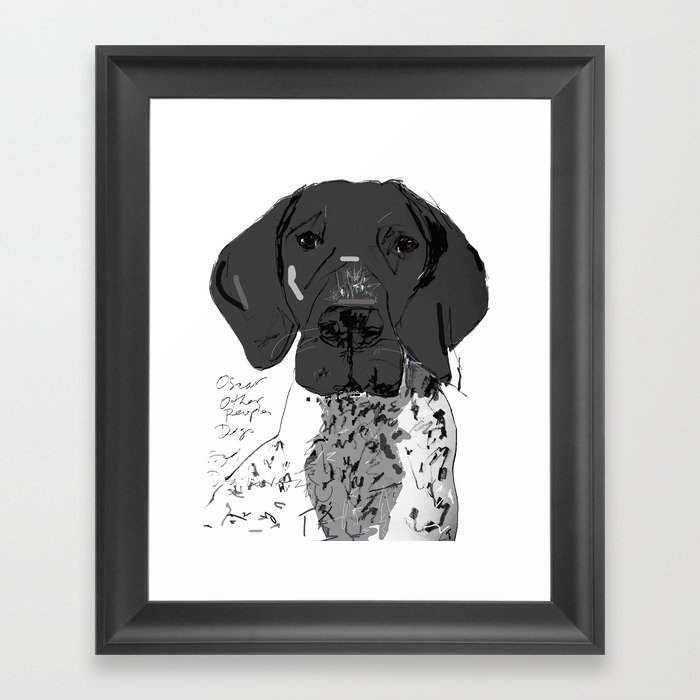 OPD Oscar Framed Art Print