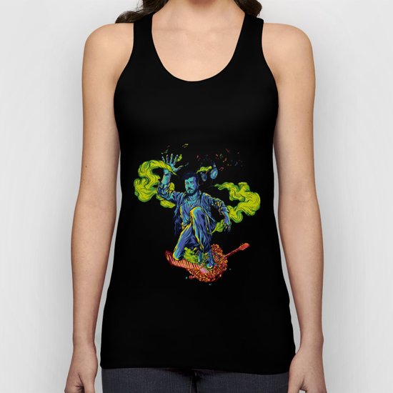 Music makes me lose control Unisex Tank Top