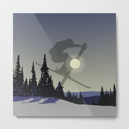 Touch The Morning Sun - Square | DopeyArt Metal Print