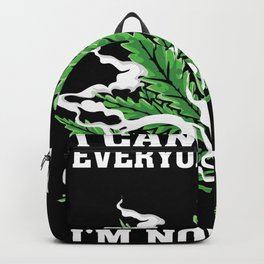 Hemp Leaf Lover Gift Idea Design Motif Backpack