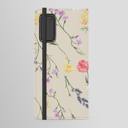 Wildflower and Lavender Android Wallet Case