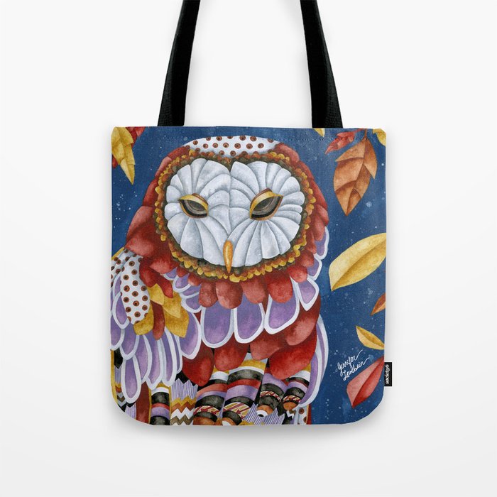 Owl Aura Tote Bag