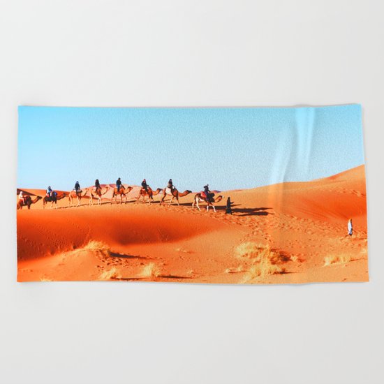No Desert Heartbeats Beach Towel