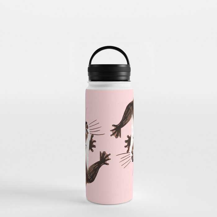 Asian small-clawed otter Water Bottle