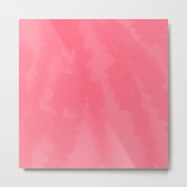 Watercolor Watermelon Pink  Metal Print