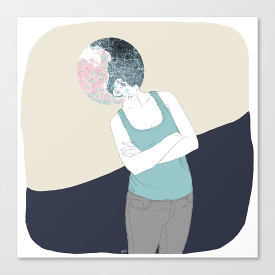YING-YANG Canvas Print
