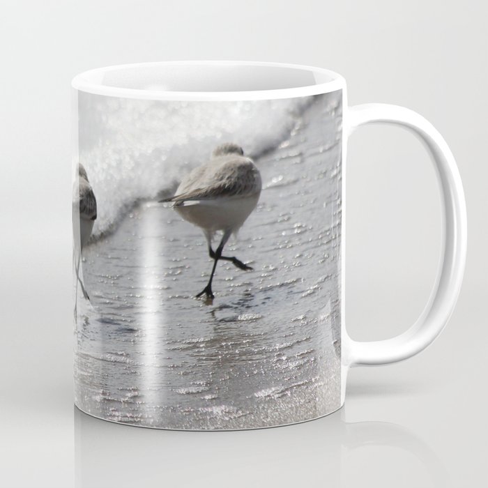 Sandpipers Birds on the Beach Coffee Mug