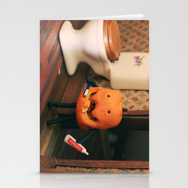 Pumpkin Hygiene Stationery Cards