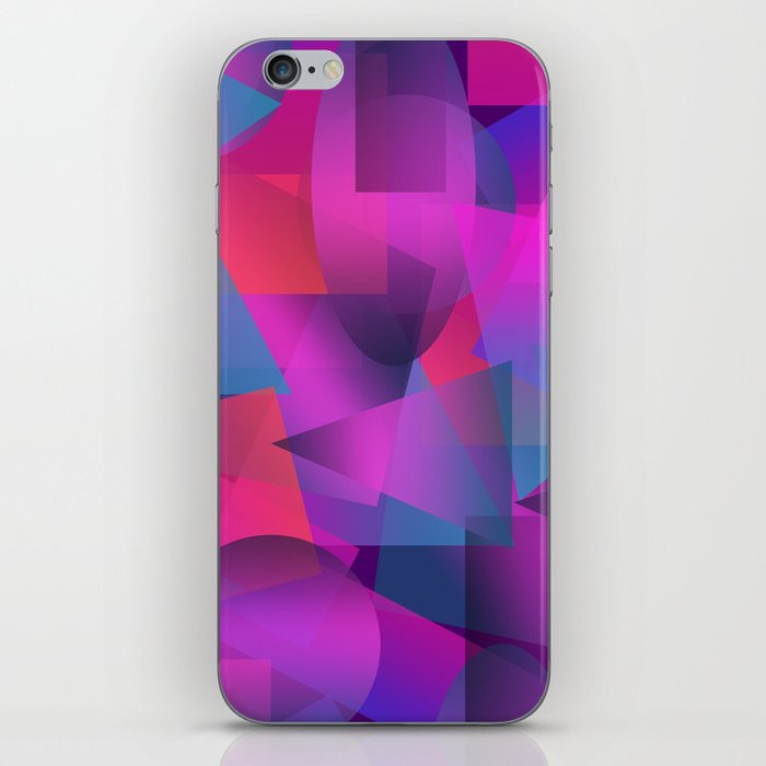 Abstract cube iPhone Skin