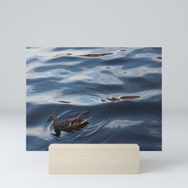 The moving water Mini Art Print