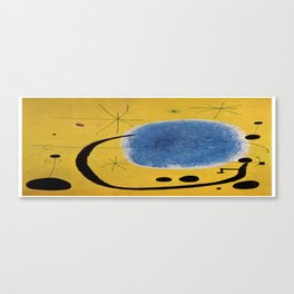 Joan Miro The Gold Of The Azure Canvas Print