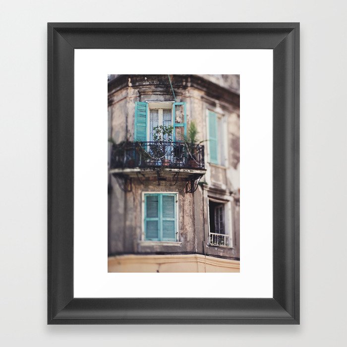 New Orleans - Close Your Eyes and Dream Framed Art Print