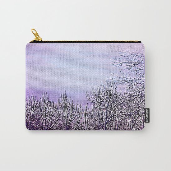 Lavender Dusk Landscape | Nadia Bonello Carry-All Pouch