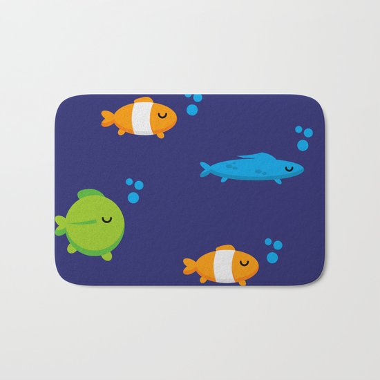 Fish Bath Mat