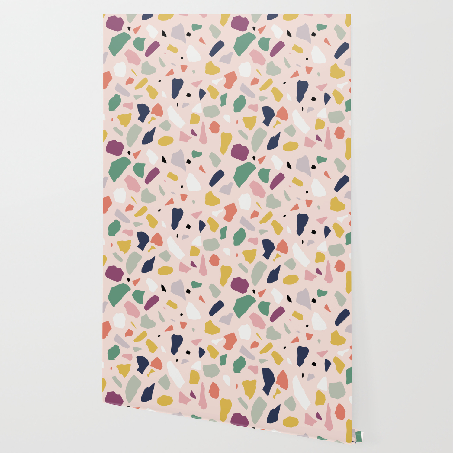 Big Terrazzo Wallpaper By Kisforblack Society6