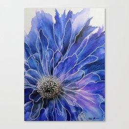 Blue Aster Canvas Print