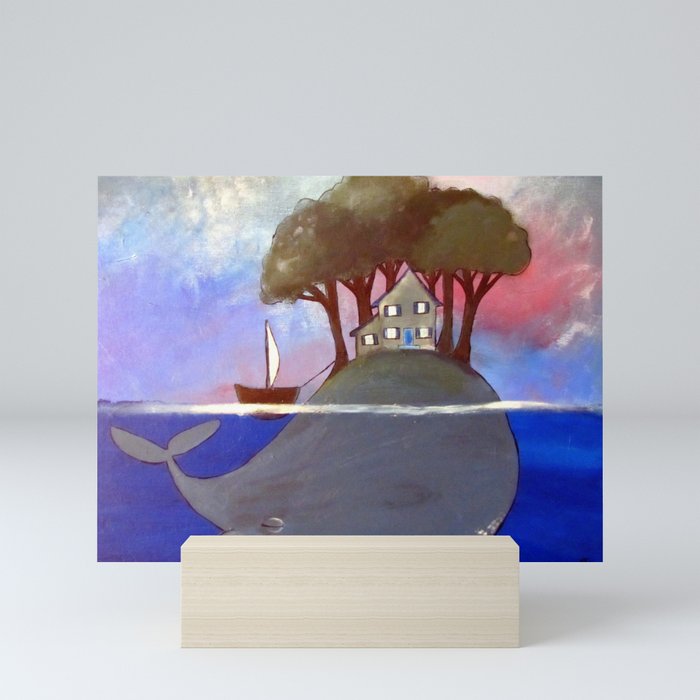 The Magic Island Mini Art Print