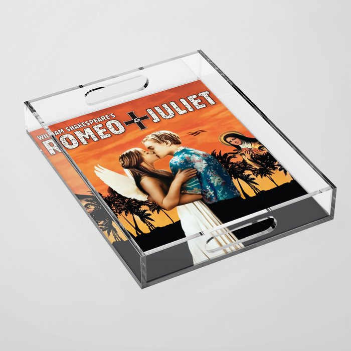 Romeo and Juliet movie poster Acrylic Tray