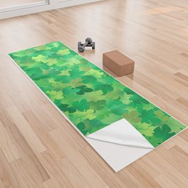 Calming Fig Leaves Yoga Towel