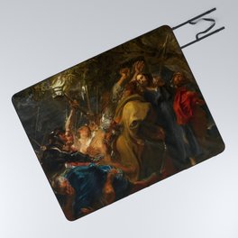 The Anthony van Dyck "Betrayal of Christ" Picnic Blanket