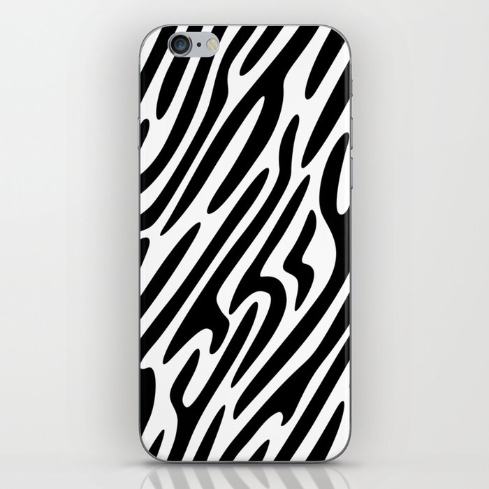 Zebra Skin Stripes iPhone Skin