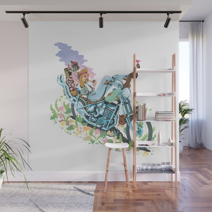 Easy Rider Wall Mural By Jeffostberg Society6