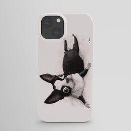 The Little Fat Boston Terrier iPhone Case