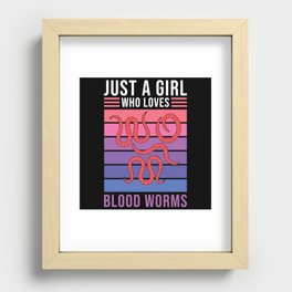 Bloodworm Hunter Recessed Framed Print