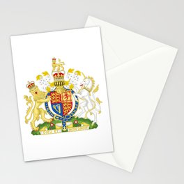 United Kingdom Royal Coat of Arms Stationery Card