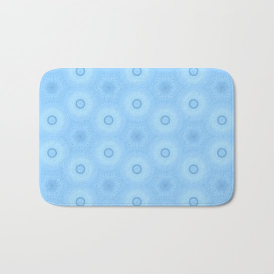 Fractal Cogs n Wheels in MWY Bath Mat