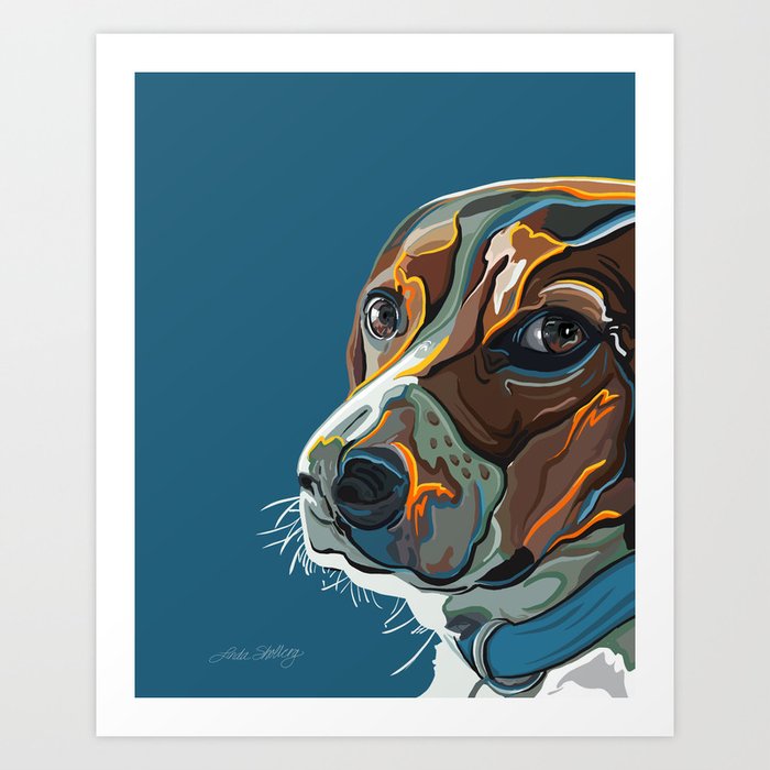 Beagle Boy Art Print