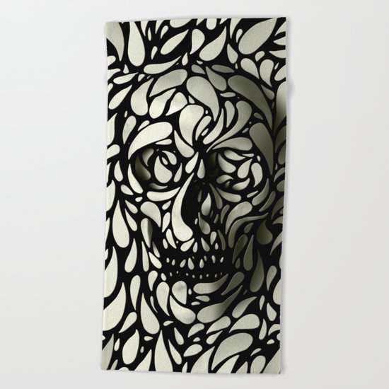 Skull Beach Towel