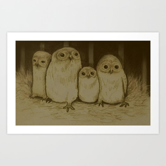 Midsummer Night Art Print